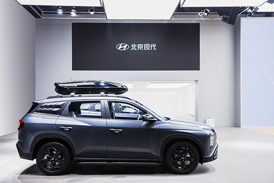 展品牌向新转型成果 北京现代亮相2023成都车展(图7)