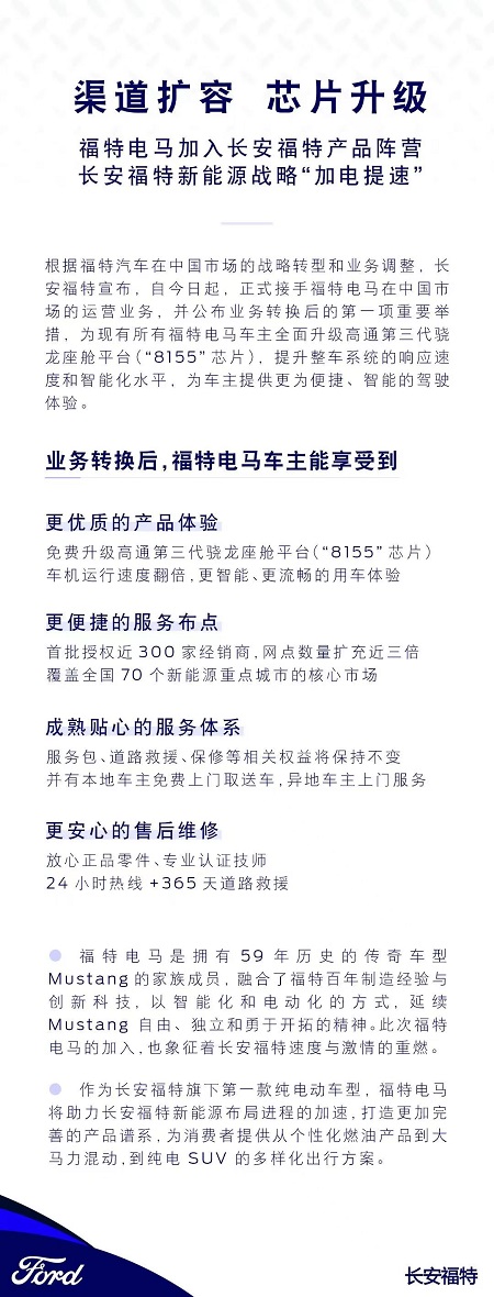 接手福特电马在华业务 长安福特加速新能源布局(图1)